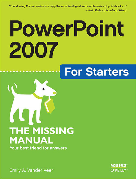 O'Reilly PowerPoint 2007 for Starters: The Missing Manual 320Seiten Software-Handbuch