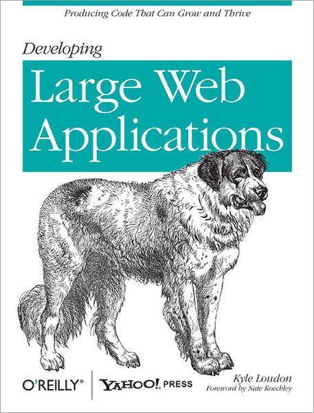 O'Reilly Developing Large Web Applications 304pages English software manual