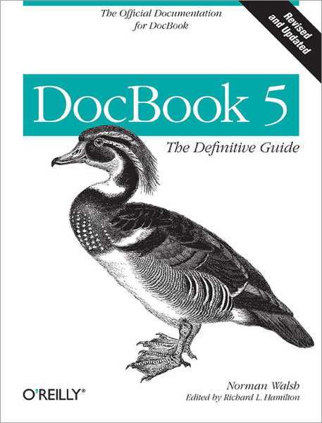 O'Reilly DocBook 5: The Definitive Guide 552pages software manual