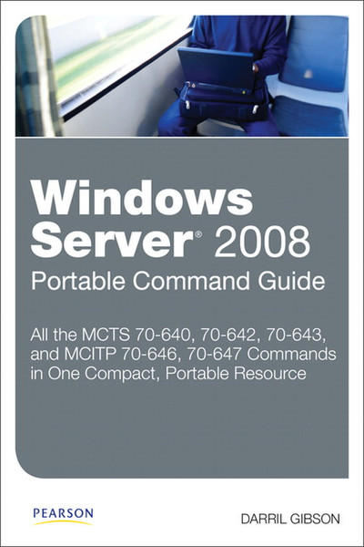 Pearson Education Windows Server 2008 Portable Command Guide 400Seiten Software-Handbuch