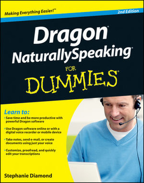 Wiley Dragon NaturallySpeaking For Dummies, 2nd Edition 360pages software manual