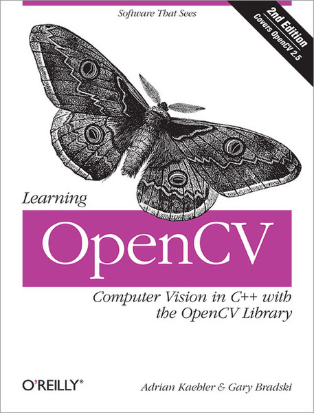 O'Reilly Learning OpenCV, 2nd Edition 575pages software manual