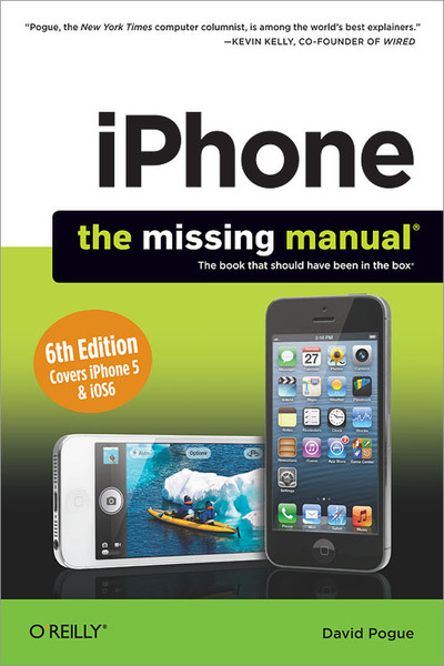 O'Reilly iPhone: The Missing Manual 552pages software manual