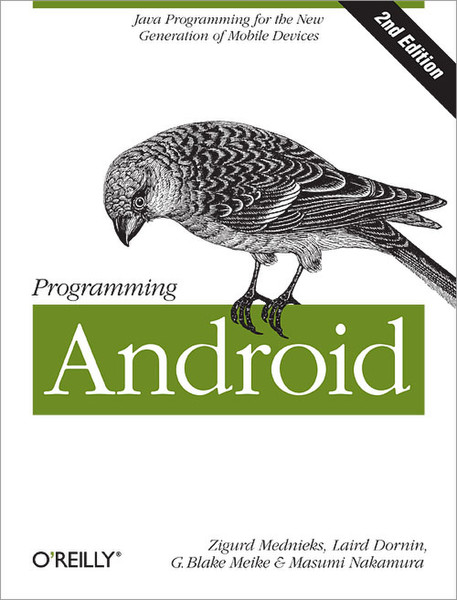 O'Reilly Programming Android 566pages software manual