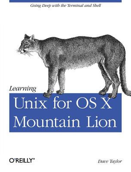 O'Reilly Media Learning Unix for OS X Mountain Lion software manual