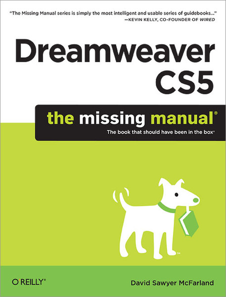 O'Reilly Dreamweaver CS5: The Missing Manual 1096pages software manual