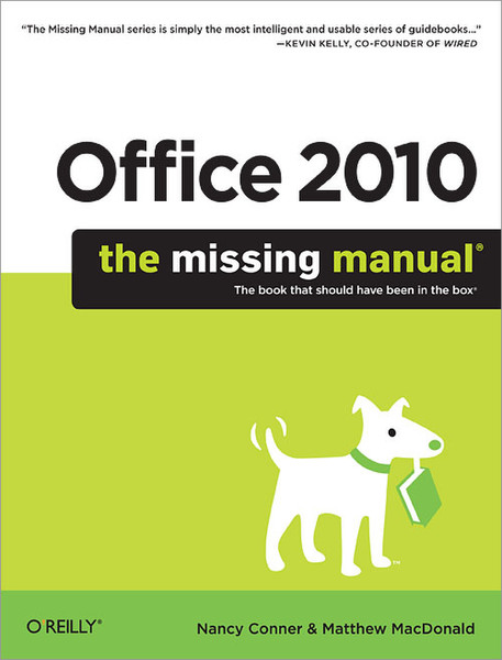 O'Reilly Office 2010: The Missing Manual 956pages software manual