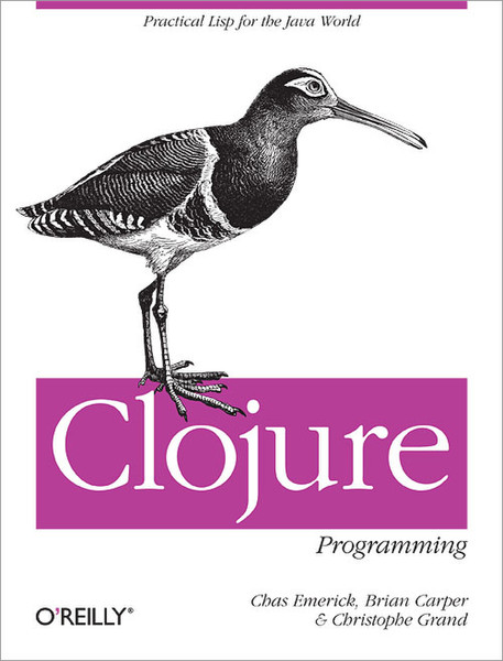 O'Reilly Clojure Programming 632страниц руководство пользователя для ПО