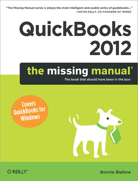 O'Reilly QuickBooks 2012: The Missing Manual 760pages software manual