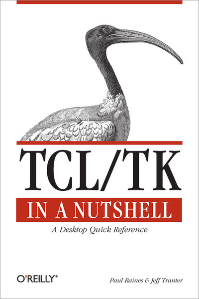 O'Reilly Tcl/Tk in a Nutshell 456pages software manual