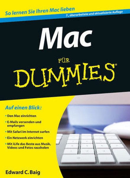 Wiley Mac für Dummies 400Seiten Software-Handbuch