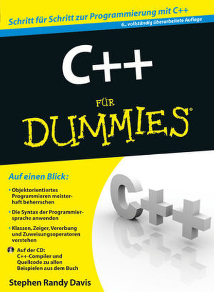 Wiley C++ für Dummies, 6., vollständig überarbeitete Auflage 395Seiten Software-Handbuch