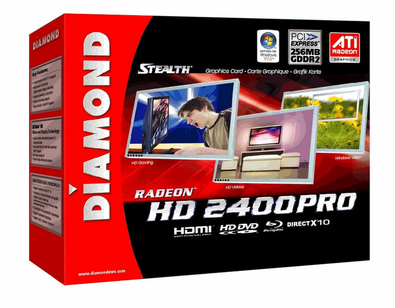 Diamond Multimedia 2400PCI256 GDDR2 видеокарта
