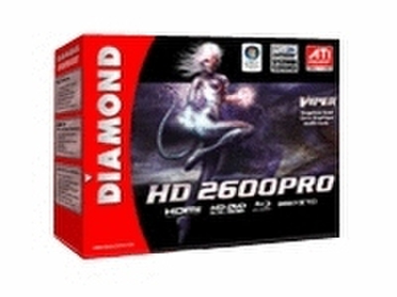 Diamond Multimedia 2600PRO512PEO GDDR2 graphics card