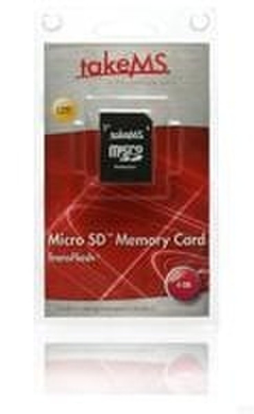 takeMS 1GB MicroSD + 1 adapter + 1 Mobile Drive card reader black 1ГБ MicroSD карта памяти
