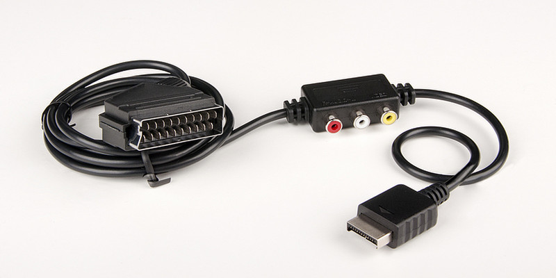 SPEEDLINK SL-4412-BK 1.7м SCART (21-pin) Черный адаптер для видео кабеля