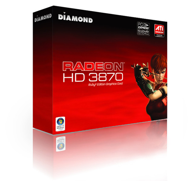 Diamond Multimedia 3870PE4512 GDDR4 graphics card