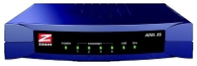 Zoom ADSL 2/2+ Ethernet Bridge Modem Синий wireless router