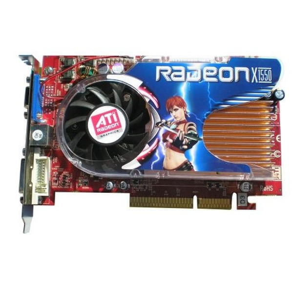 Diamond Multimedia X1550PRO256ASB GDDR2 graphics card