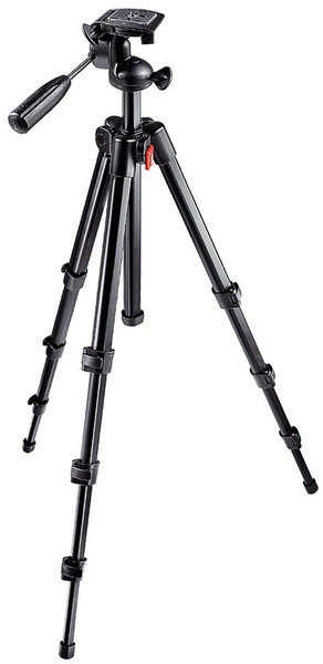 Manfrotto 728B DIGI COMPACT 3W TRIPOD BLK Schwarz Stativ