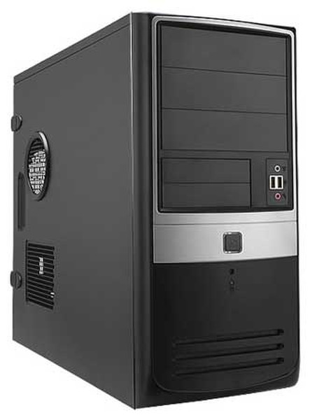 Flextron Energo 3.3GHz i3-3220 Midi Tower Black,Silver PC