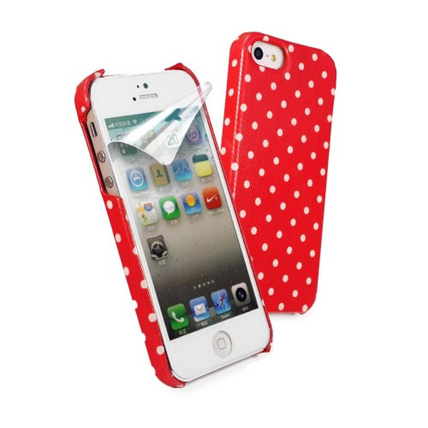 Tuff-Luv TLPHDOVPAN Cover case Rot, Weiß Handy-Schutzhülle