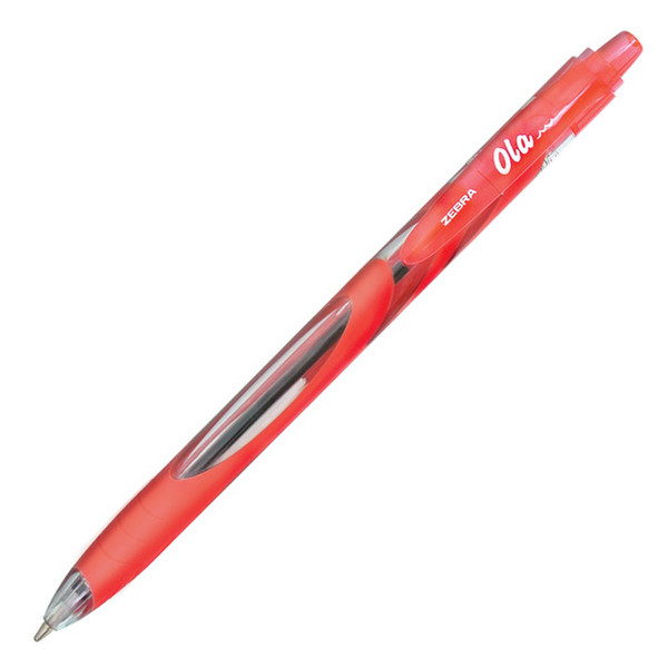 Zebra OLAROJ Красный шариковая ручка