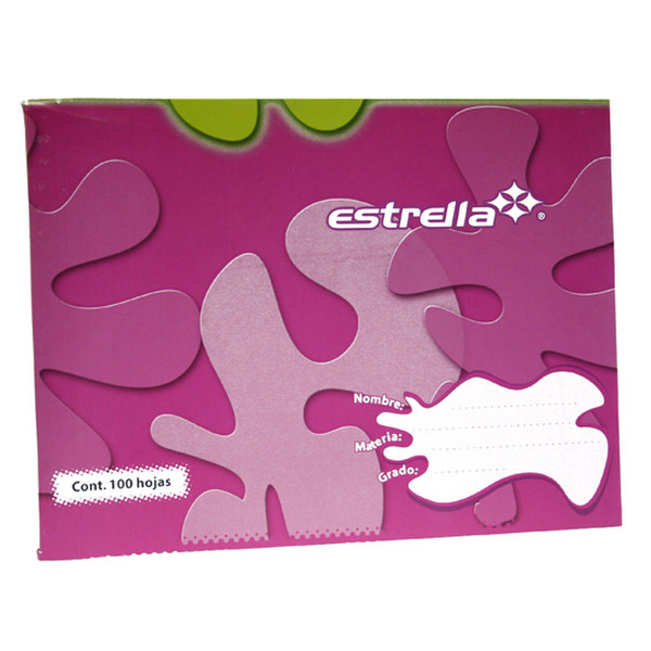 Estrella 147 100Blätter Violett Notizbuch