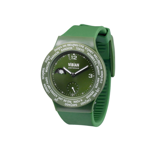 VIBIAN Vivar-03 Wristwatch Unisex Quartz (battery) Green