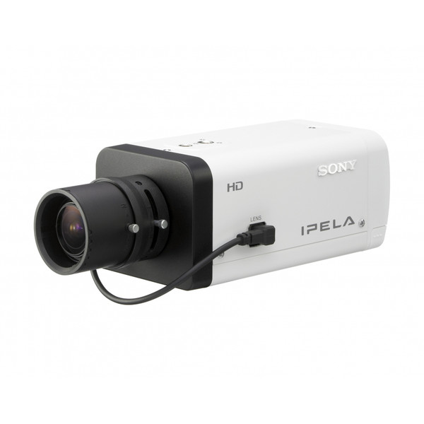 Sony SNC-CH140 + SNCA-HFIXSTD/24 + SNCA-PS24-4E CCTV security camera В помещении и на открытом воздухе Коробка Черный, Белый