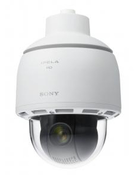 Sony SNC-ER585 IP security camera Вне помещения Dome Черный, Белый камера видеонаблюдения