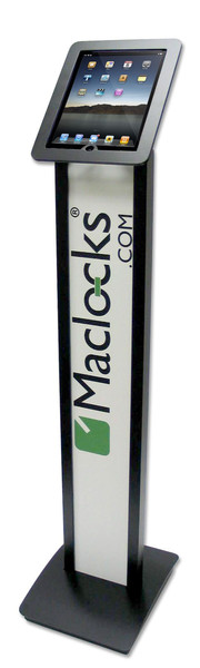 Maclocks iPad Kiosk Tablet Multimedia stand Black