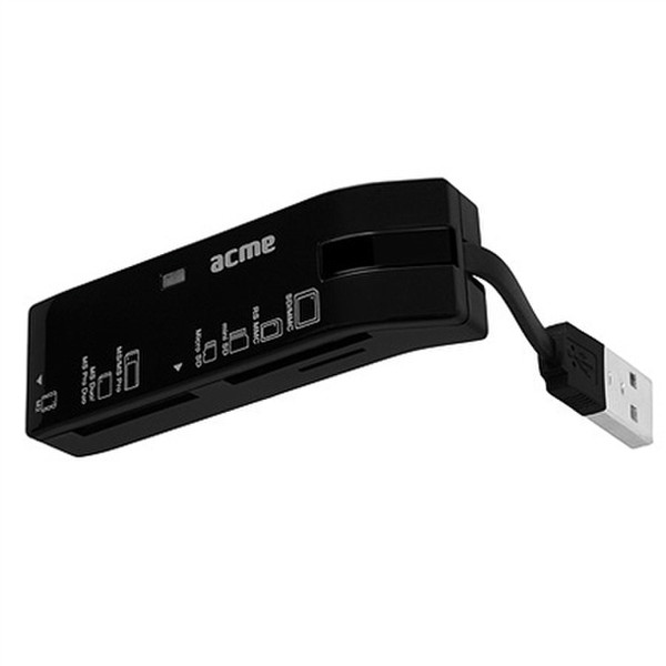 Acme Made CR02 USB 2.0 Черный устройство для чтения карт флэш-памяти