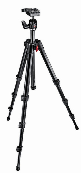 Manfrotto 725B DIGI COMPACT BH TRIPOD W/ QR Black tripod