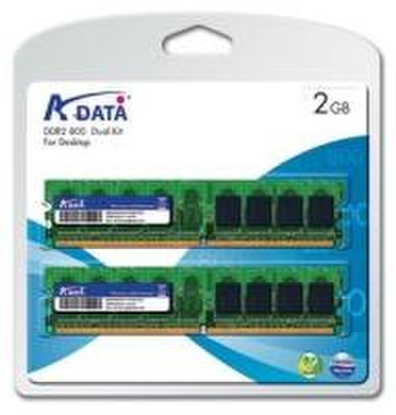 ADATA DDR2 800 DIMM 2GB-kit 2GB DDR2 800MHz memory module