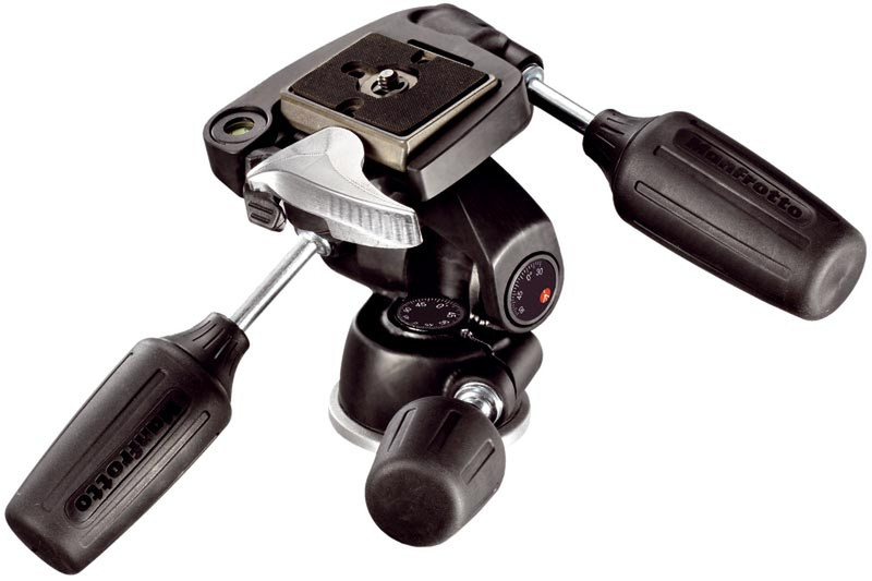 Manfrotto BASIC PAN TILT HEAD W/QCK LOCK 804 RC 2 Black tripod