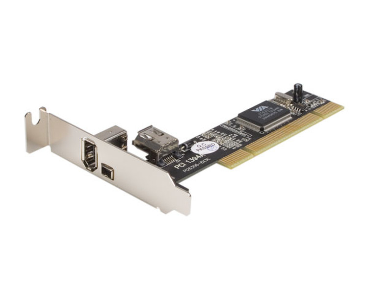 StarTech.com 2 Port IEEE-1394 FireWire PCI Card Schnittstellenkarte/Adapter