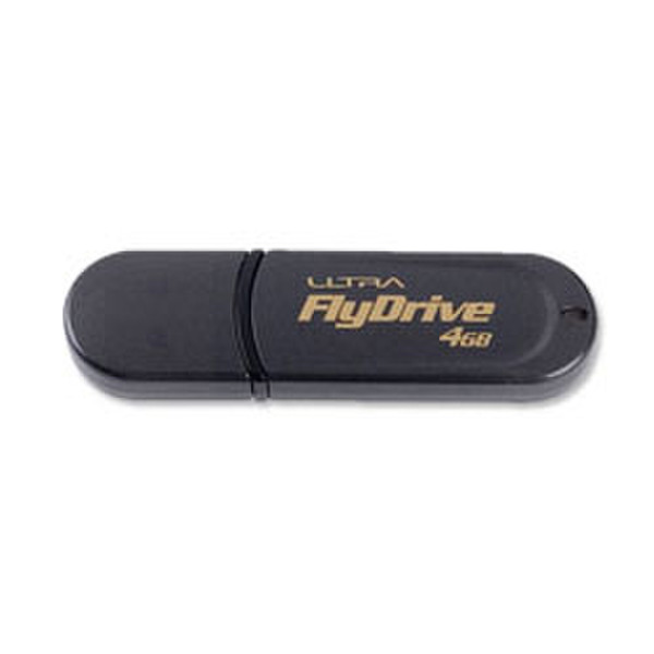 Ultra 4GB FlyDrive USB Flash Drive 4GB USB 2.0 Type-A Black USB flash drive