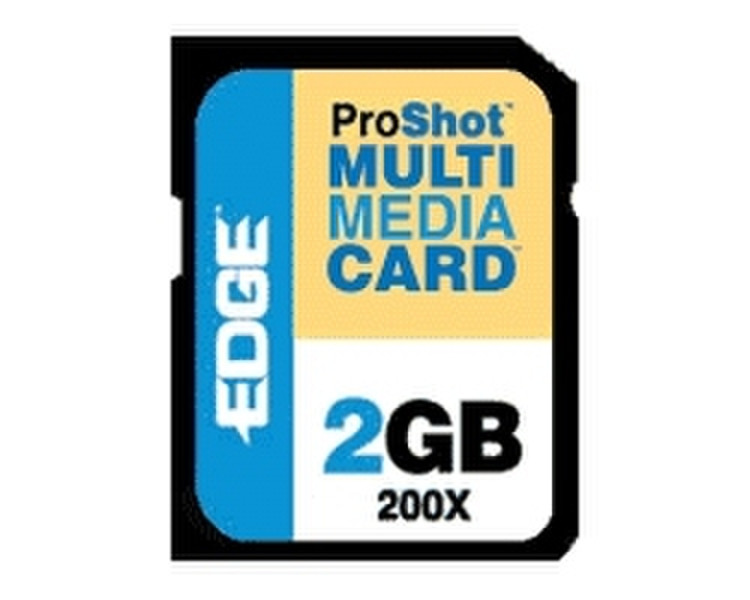 Edge ProShot 200x MultiMedia Cards (MMC) 2GB 2GB MMC memory card