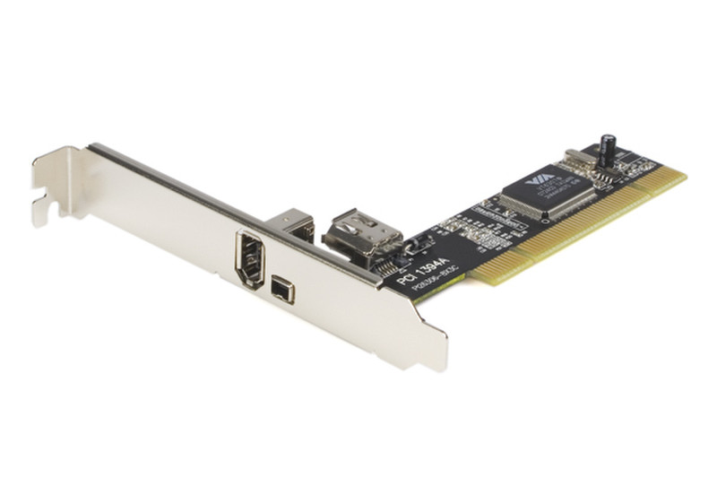 StarTech.com 2 Port IEEE-1394 FireWire PCI интерфейсная карта/адаптер