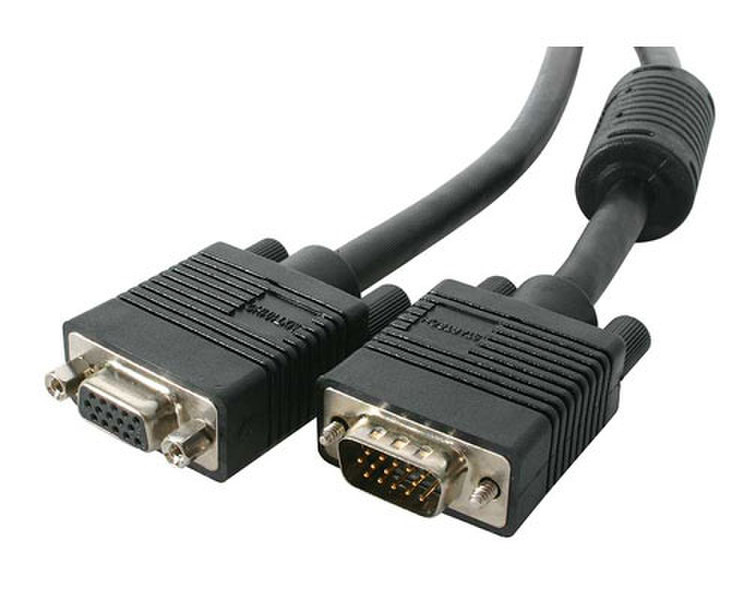 StarTech.com SVGA Extension Cable 7.62м Черный VGA кабель
