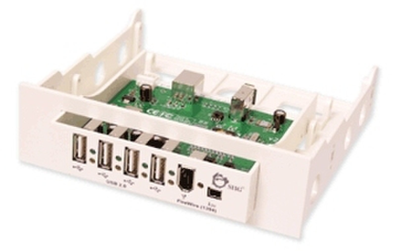 Sigma USB 2.0+1394 6-Port Bay Hub (Beige) Schnittstellenkarte/Adapter