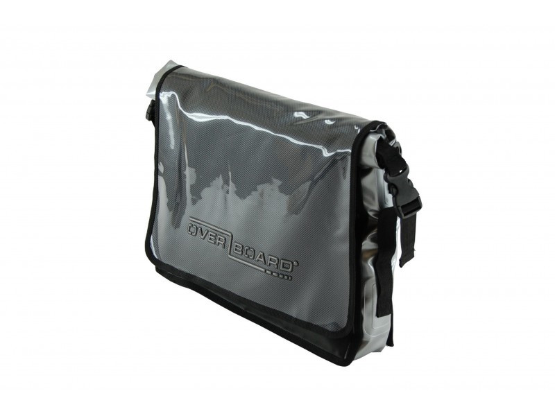 Overboard Waterproof Carbon Messenger Bag Messenger case Black