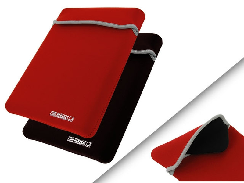 COOL BANANAS RainSuit Sleeve case Black,Red e-book reader case