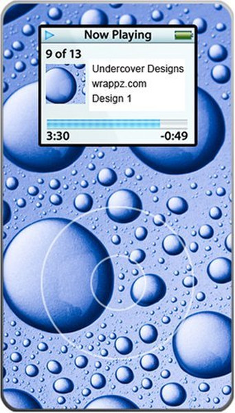 Wrappz IPM15 Cover Blue MP3/MP4 player case