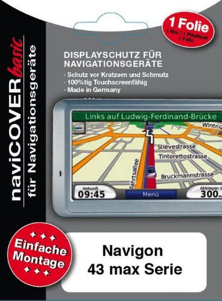 naviCover N2227 43 max 1Stück(e) Bildschirmschutzfolie