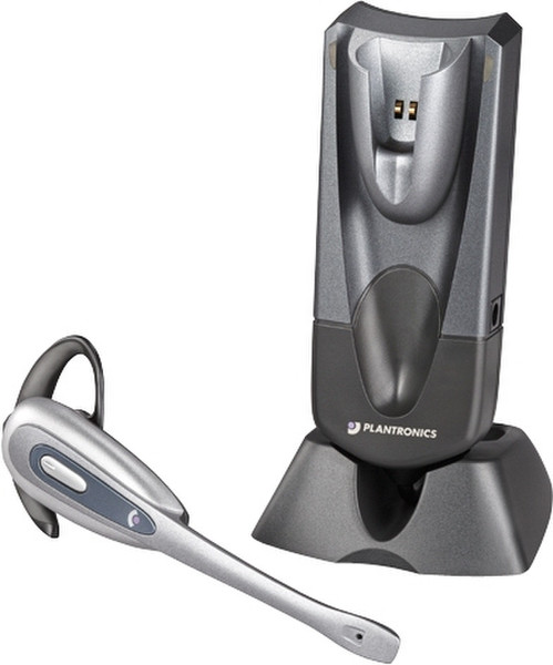 Plantronics CS50-USB Wireless Office Headset System Монофонический Cеребряный гарнитура