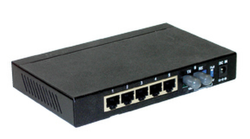 Transition Networks MIL-S501STNA Managed Black network switch