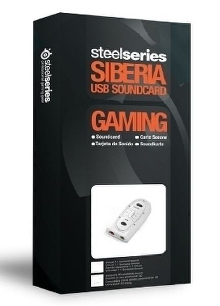 Steelseries Siberia USB soundcard 7.1канала USB