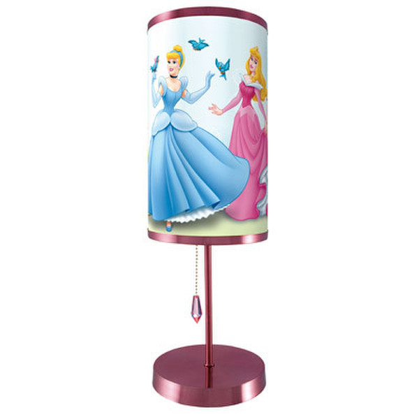 King America Princess 3D Image Lamp Rot Tischleuchte